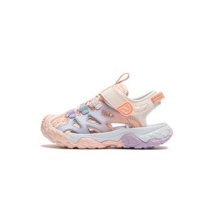 Коллекция Sports Life Охота за Сокровищами 2 Детские сандалии Оранжевый Розовый Фиолетовый Детские LINING YOUNG Светлый Бутон Апельсина/Нежно-Розовый/Сиреневый