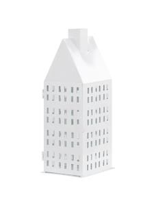 Beliani Белый фонарь DOLOK - (Ш) 17 x (В) 40 x (Д) 17 см