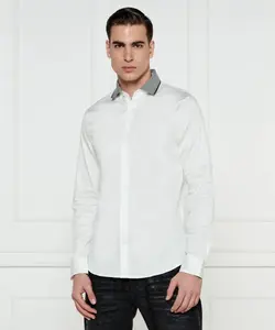 Рубашка Slim fit Armani Exchange, белый