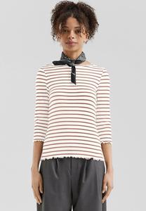 Топ QS RINGEL STRUKTUR UND 3/4-ARM, Altrosa/Pink