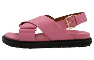 MARNI Сандалии женские с одним ремешком розовые