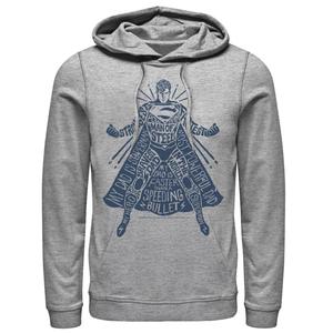 Мужская толстовка с надписью Superman Hero DC Comics