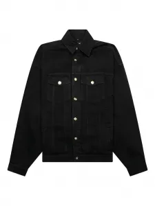 Джинсовая куртка на пуговицах Willy Chavarria, черный