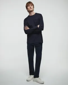 Футболка с конструкцией Sfera, темно-синий