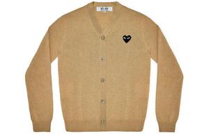 CDG Play Свитер Unisex Top Light Camel