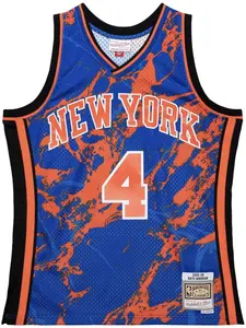 Топ NBA NY Knicks 2005 Nate Robinson Team Marble Swingman Mitchell & Ness, синий