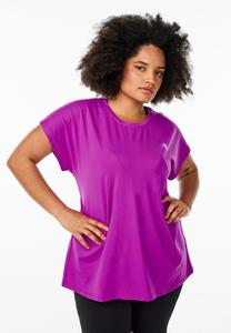 Базовая футболка Zizzi, фиолетовый