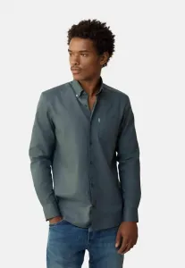 Рубашка на пуговицах, стандартного кроя Next, Petrol Blue