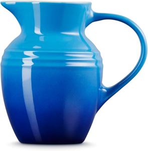 Небольшой классический керамический кувшин для сока Le Creuset, 0,6 л, лазурный