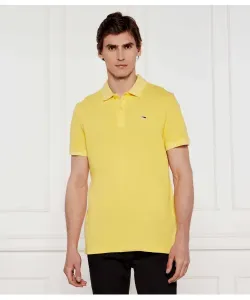 Футболка поло Slim fit Tommy Jeans, желтый