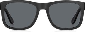 Мужские прямоугольные солнцезащитные очки Tommy Hilfiger TH1556/S, Blackgrey
