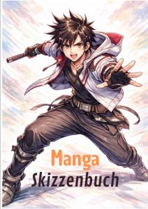 Manga Skizzenbuch A4 - Zeichne deine eigene Welt: Leeres Zeichenbuch für Manga, Anime & Charakterdesign - 100 Seiten | Format A4 (21 x 29,7 cm) (German Edition) (Independently published)