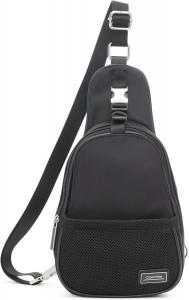 Рюкзак-органайзер Calvin Klein Jessie, черный/серебристый, один размер, Black/Silver