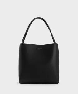 Сумка-тоут Leia Charles & Keith, цвет Black