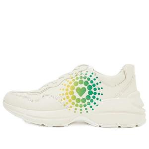 Кроссовки rhyton 'love parade' Gucci, бежевый