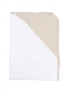 Отделанный халат FENDI KIDS, белый