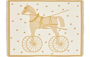 Пледы, пледы для дивана и флисовые одеяла HERMES, Gravel Color