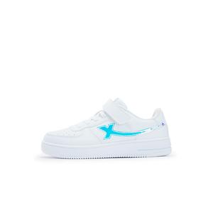 Детские кроссовки для скейтбординга с низким верхом, устойчивые к ударам и износу XTEP, белый