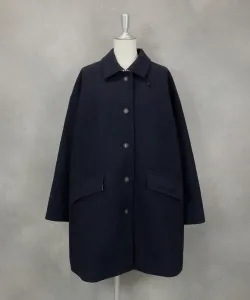 Пальто с воротником из смесовой шерсти Studio Picone, цвет Navy (060)