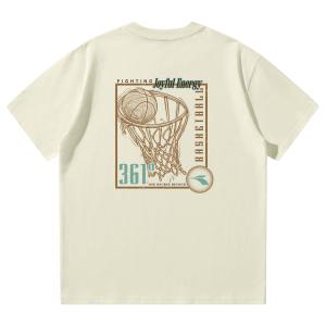361° Футболка Unisex Sand Brown White