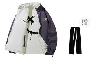 LA'T.WEEKEND Куртка Fall Unisex, Purple (Includes Casual Pants)