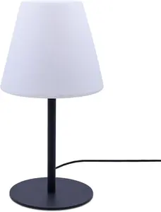 Настольная лампа Paco Home "JEN" Ø 27,5 см, Высота: 53 см, серый