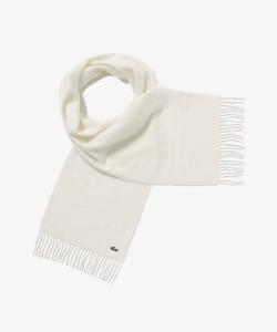 Белый кашемировый шарф