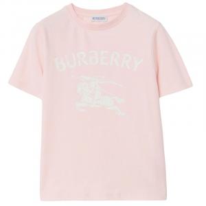 Футболка для детей с круглым вырезом Moderate Burberry, ice розовый