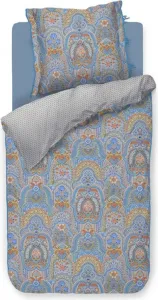 Комплект постельного белья Pip Studio Jabali Flower, синий, размер 155x220+80x80 PiP Studio