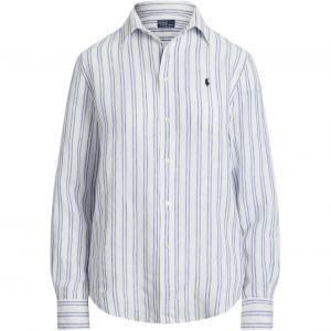 Полосатая рубашка Polo Ralph Lauren, синий