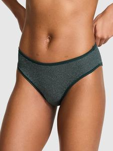 Хлопковые трусики-развратницы Pink, waffle knit deep forest