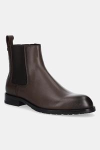 Кожаные ботинки челси Tayil-L Boss, коричневый