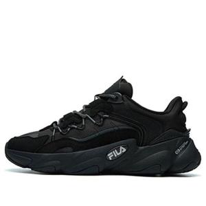 Кроссовки classic retro casual athletic shoes Fila, черный