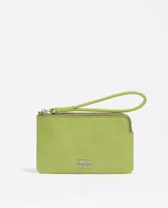 Женский кошелек из кожи на молнии Bimba Y Lola, зеленый