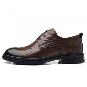 POPULAR ROUSE PR Коричневые мужские туфли, цвет Brown