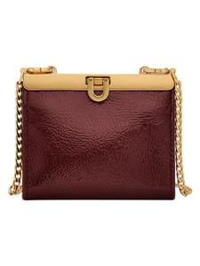 Женская кожаная сумка через плечо Fossil, красная, SL10028631