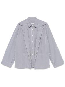 Maison Margiela куртка в полоску, синий