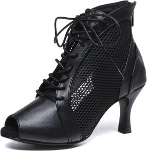 Женские танцевальные ботинки Minishion для латинских и бальных танцев, сандалии на вечерние и свадебные мероприятия