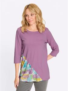 Длинная рубашка цвета орхидеи и мяты Sieh an!