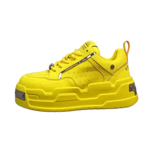 Banas Кроссовки X UCOC x Low Top мужские повседневные жёлтые, цвет Yellow