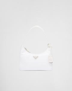 Мини-сумка Prada Re-Edition 2000 из переработанного нейлона, белый