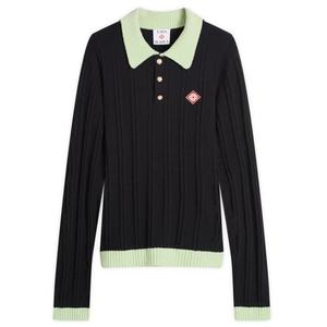 Букле поло Casablanca, черный