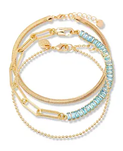 Теннисный браслет с камнем Прии Brook & York, december