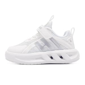 Дышащие, легкие, амортизирующие, низкие детские кроссовки для повседневной носки BOBDOG, белый