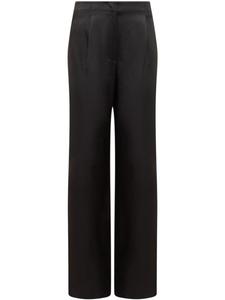 Атласные брюки MSGM, черный