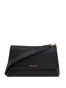 Сумка на плечо с клапаном Michael Michael Kors, черный