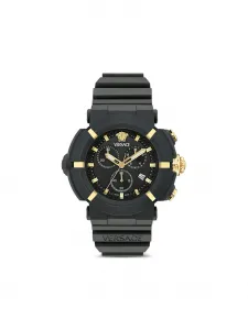 Наручные часы Real Active Chrono 45 мм Versace, черный