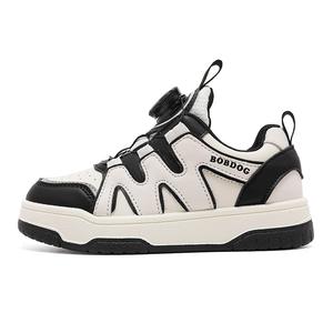 Детские скейтерские кроссовки Kids BOBDOG, бежевый/черный