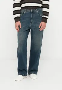 Тео выцветшие свободные джинсы мешковатые джинсы Tommy Jeans, Denim Blue Black