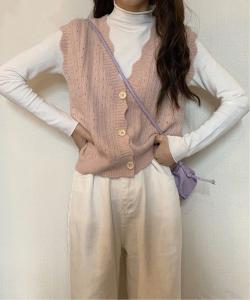 Простой вязаный жилет Aimoha - Select -, цвет Pink